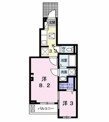 アムール２の物件間取画像